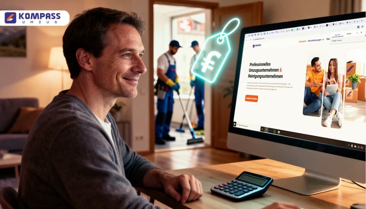 Grandes entreprises de nettoyage Berne – Services professionnels avec KOMPASS Umzug image